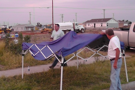 Work Site Tent